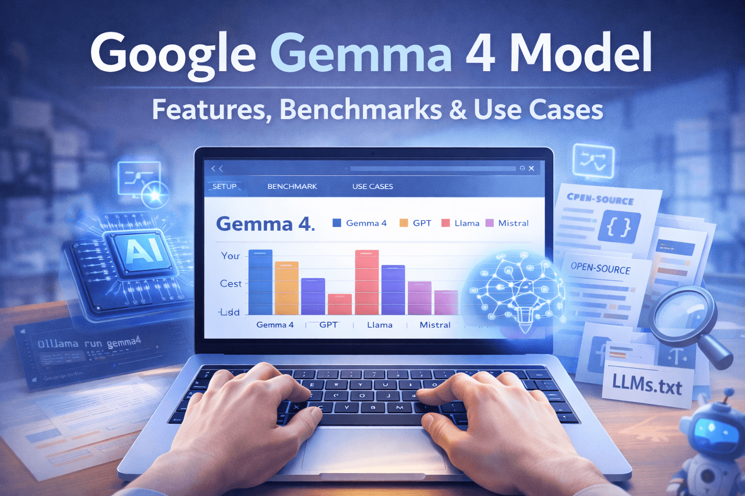 Google Gemma 4 Model: Features, Benchmarks, Use Cases, and How to Use It